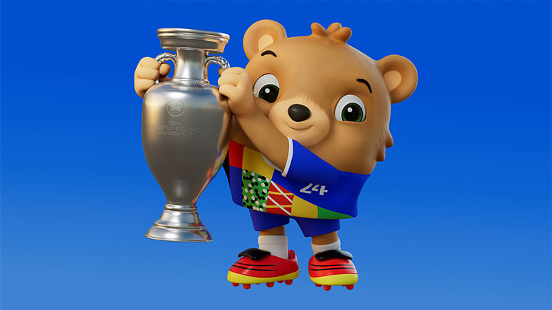 maskot piala euro 2024