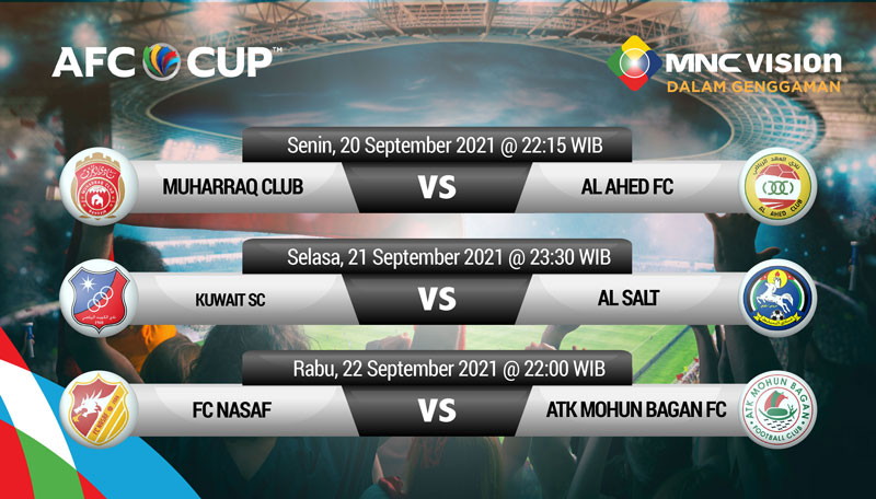 Jadwal Laga Babak Semi Final AFC CUP 2021 