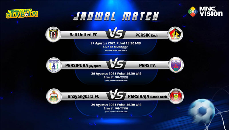 Jadwal Pertandingan Perdana BRI Liga 1