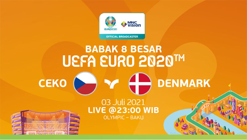 Prediksi Babak 8 Besar UEFA EURO 2020: Ceko vs Denmark. Live 3 Juli 2021!
