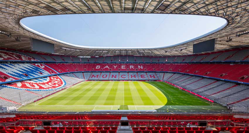 Stadion Allianz Arena, Munich Jerman