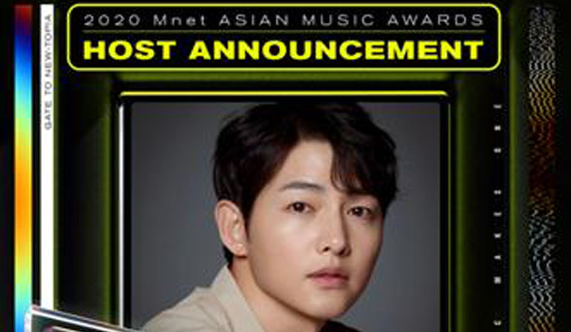 Saksikan Song Joong Ki sebagai Host MAMA 2020