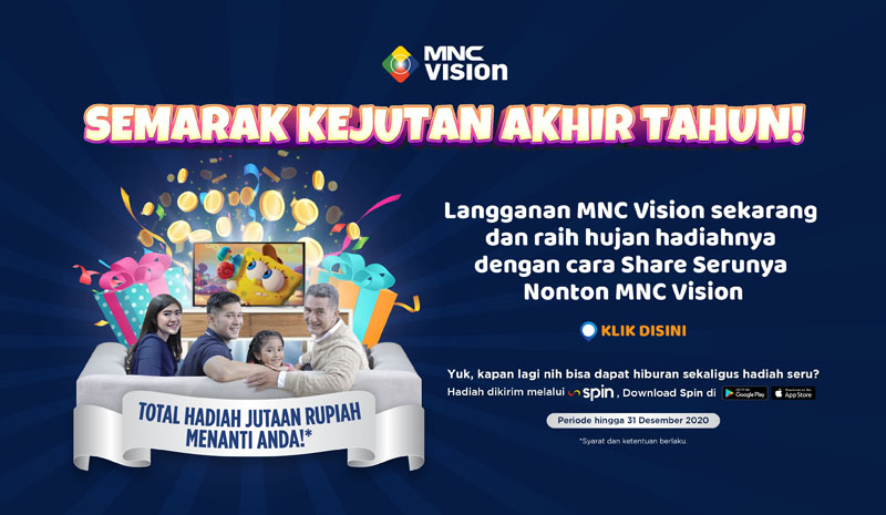 Quality Time di Rumah Makin Hangat dengan MNC Vision