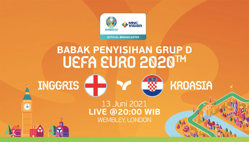 Prediksi UEFA EURO 2020: Inggris Vs Kroasia, 13 Juni 2020