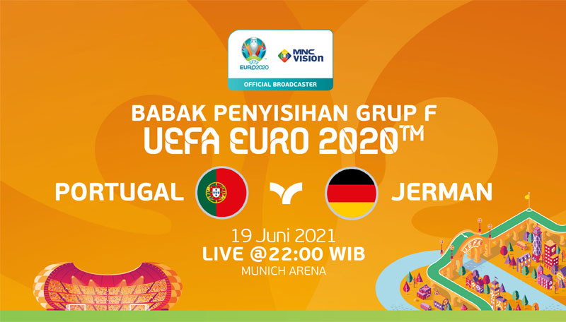 Prediksi Portugal vs Jerman, UEFA EURO 2020 Grup F. Live 19 Juni 2021