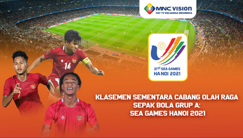 KLASEMEN SEMENTARA CABANG OLAH RAGA SEPAK BOLA GRUP A: SEA GAMES HANOI 2021