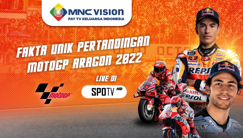 FAKTA UNIK PERTANDINGAN MOTOGP ARAGON 2022