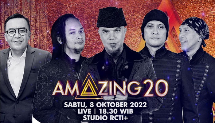 Catat Tanggalnya! Dewa 19 Siap Berkolaborasi Bersama Slank di Panggung Perayaan Puncak Amazing 20 GTV