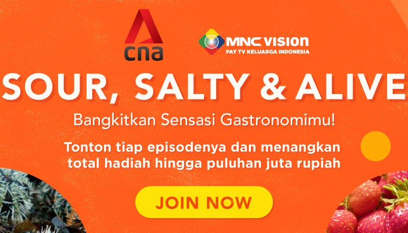 Dapatkan Hadiah Total Senilai US$5.000 dengan Mengikuti Quiz CNA Bersama MNC Vision.