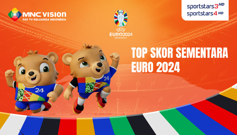 Top Skor Sementara EURO 2024