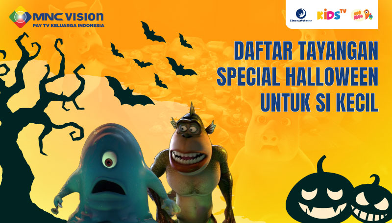 Daftar Tayangan Spesial Halloween untuk Si kecil
