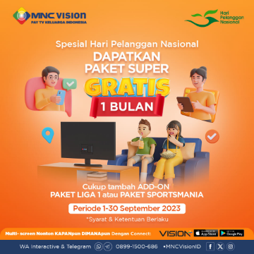 Spesial Promo Hari Pelanggan Nasional
