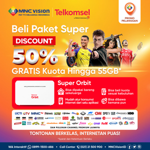 Super Bundling Telkomsel x MNC Vision