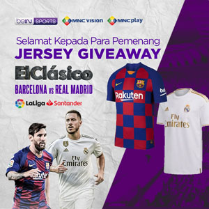 Pemenang Jersey Giveaway El Clasico