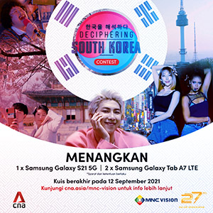 Pemenang Quiz Deciphering South Korea Campaign by CNA